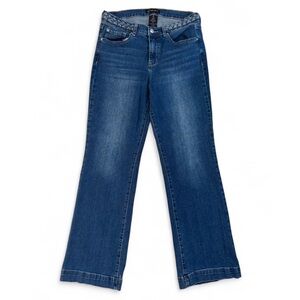 Nanette Lepore Dark Blue Bootcut High Rise Jeans